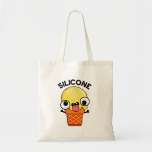 Bolsa Tote Silicone Funny Sorvete Cone Pun