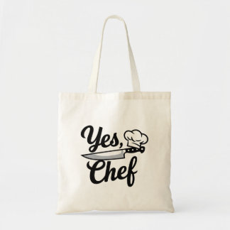 Bolsa Tote Sim Chef Funny Kitchen Cozinhar Orçamento