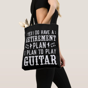 Bolsa Tote Sim, Eu Tenho Um Plano De Aposentação Engraçada.