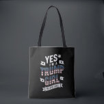 Bolsa Tote Sim, sou uma Trump Girl sem desculpas 2024<br><div class="desc">Sim,  sou uma Trump Girl sem desculpas 2024</div>