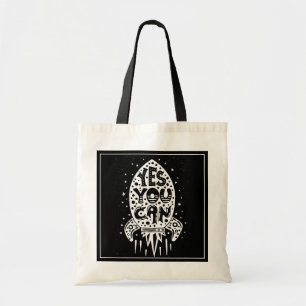 Bolsa Tote Sim você pode Rocketship