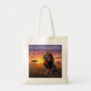 Bolsa Tote Simbolismo de Leão
