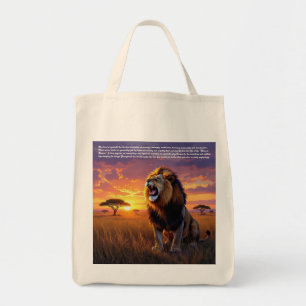 Bolsa Tote Simbolismo de Leão