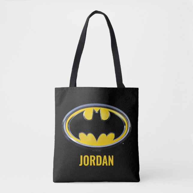 Bolsa Tote Símbolo Batman | Logotipo clássico (Frente)