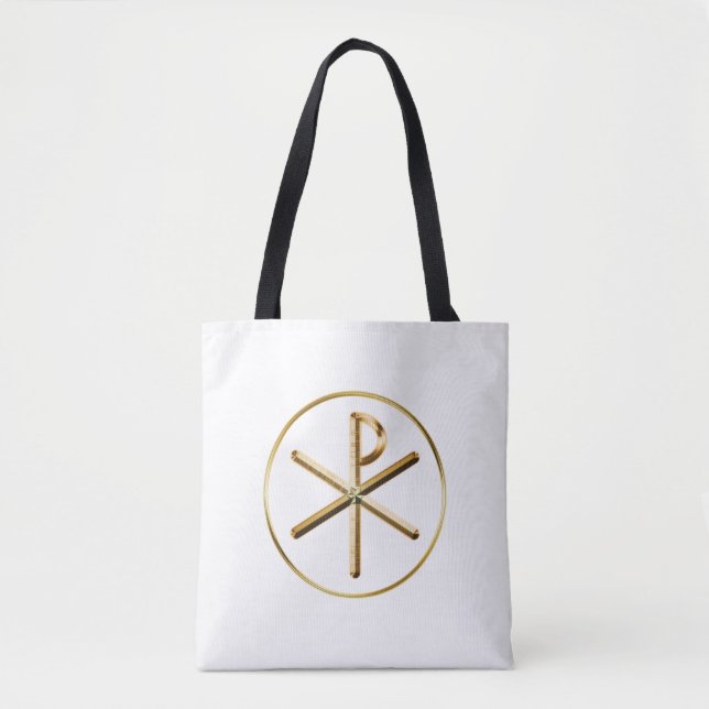 Bolsa Tote Símbolo Chi-rho (Frente)
