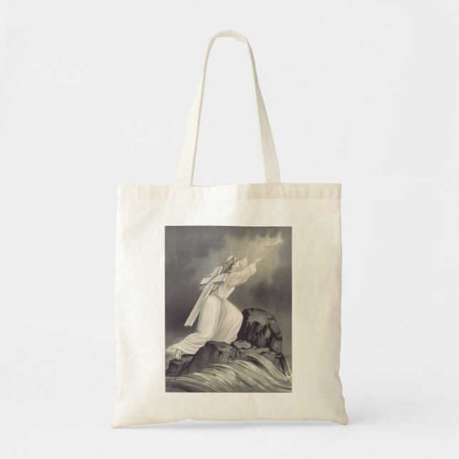 Bolsa Tote Símbolo cristão Cruz e Coroa (Frente)