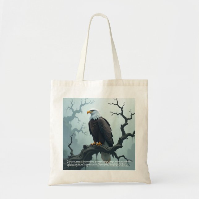 Bolsa Tote Símbolo da águia (Frente)