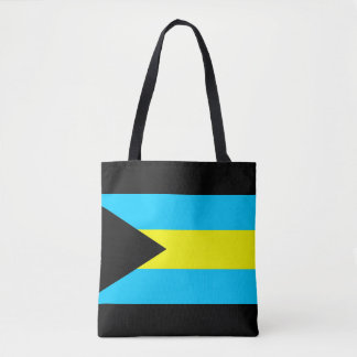 Bolsa Tote Símbolo da bandeira de país de Bahamas por muito