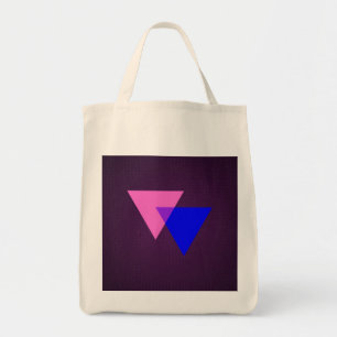 Bolsa Tote Símbolo da bissexualidade