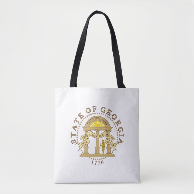 Bolsa Tote Símbolo da Geórgia (Frente)