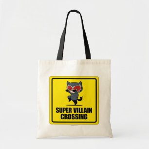 Bolsa Tote Símbolo de Cruzamento de Super Villain da Mulher-