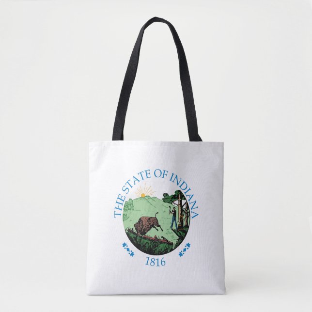Bolsa Tote Símbolo de Indiana (Frente)
