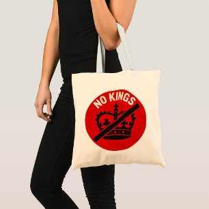 Bolsa Tote Símbolo de Protesto Sem Reis
