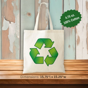 Bolsa Tote Símbolo de reciclagem