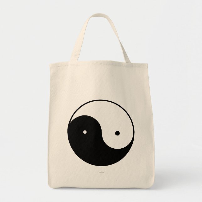 Bolsa Tote Símbolo de Yin Yang (Frente)