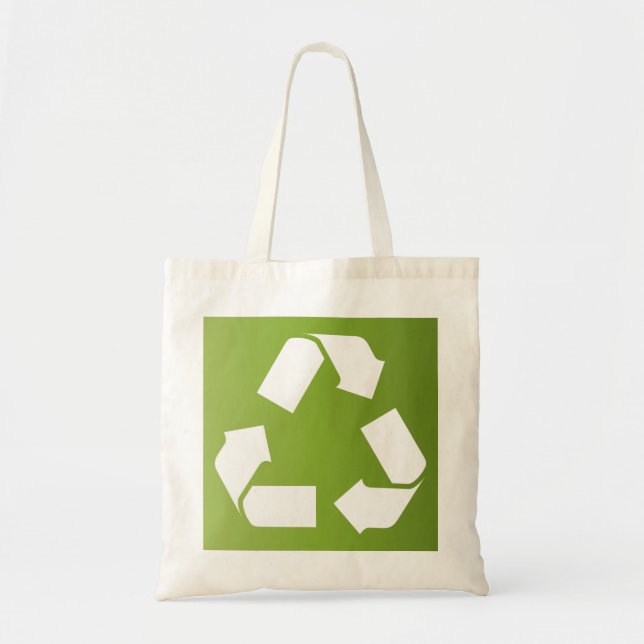 Bolsa Tote SÍMBOLO DO reciclar (Frente)