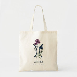 Bolsa Tote Símbolo Gemini Zodiac
