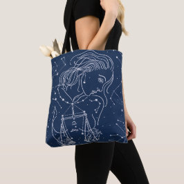 Bolsa Tote Símbolo liar zodiaco