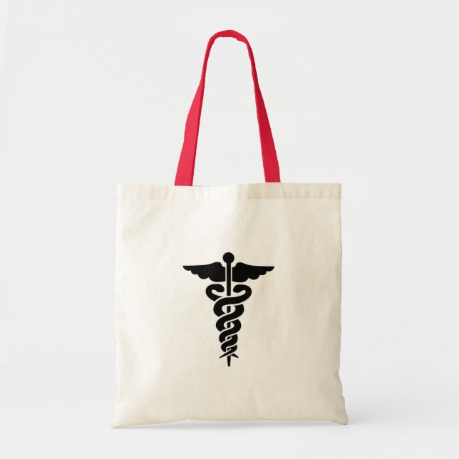 Bolsa Tote Símbolo médico (Frente)