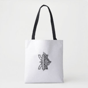 Bolsa Tote Símbolo Tribal