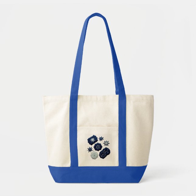 Bolsa Tote Símbolos Bordados Celestiais (Frente)