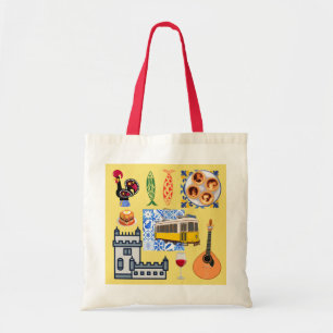 Bolsa Tote Símbolos da Cidade de Lisboa