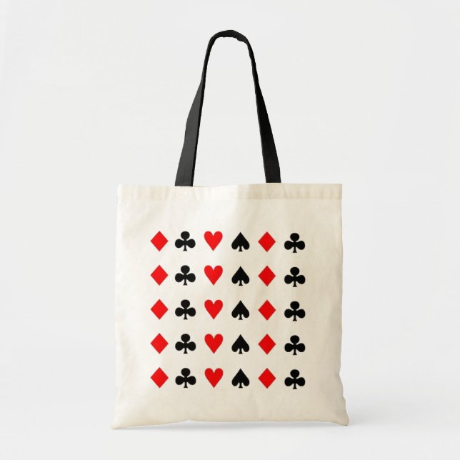 Bolsa Tote Símbolos de cartões de pagamento (Frente)