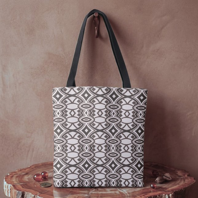 Bolsa Tote Simetria de Diamante e Oval Chic (Criador carregado)