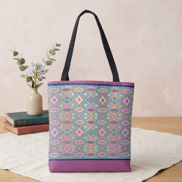 Bolsa Tote Simetria Diamante Macio e Oval