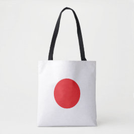 Bolsa Tote Simple Japan Flag Design Casual