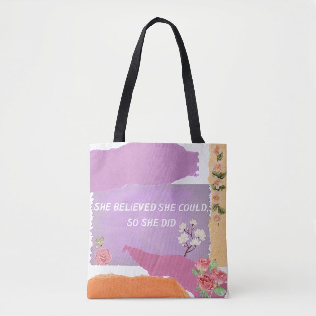 Bolsa Tote simples  (Frente)