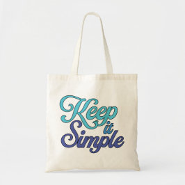 Bolsa Tote Simples (Azul)