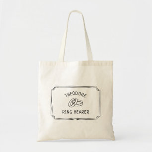 Bolsa Tote Simples Bearer Bridal Personalizada