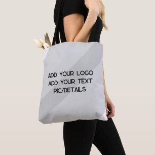 Bolsa Tote simples e minimamente personalizado adicione o end
