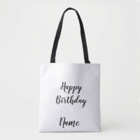 simples feliz aniversário minimal adicione seu nom