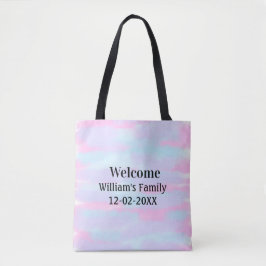 Bolsa Tote simples logotipo monograma mínimo personalizado be