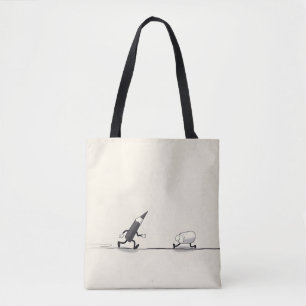 Bolsa Tote Simples para o Dia a Dia – Reutilizável