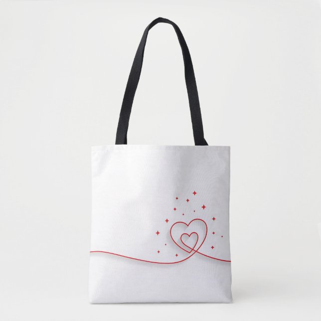 Bolsa Tote Simples para o Dia a Dia – Reutilizável (Frente)
