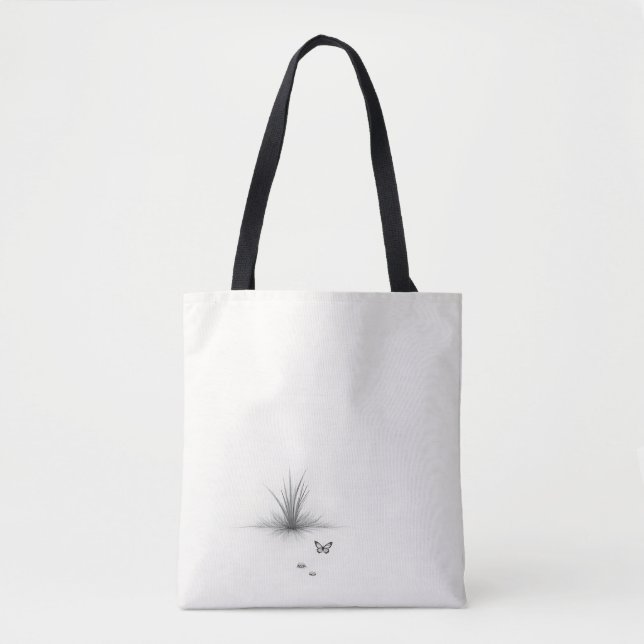 Bolsa Tote Simples para o Dia a Dia – Reutilizável (Frente)