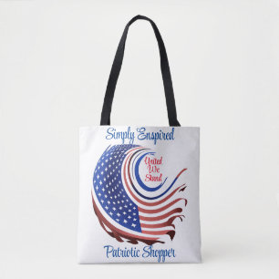 Bolsa Tote Simplesmente Encantados, Unidos, Nós Defendemos Um