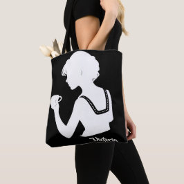 Bolsa Tote "Simplesmente Inspirado Em Cada Xícara" Amantes de