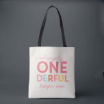 BOLSA TOTE SIMPLESMENTE MARAVILHOSO<br><div class="desc">SIMPLESMENTE ONDEROSO. MARQUE SEU PEQUENO DIA ESPECIAL COM ESTILO NESTE PRIMEIRO DESIGN DE ANIVERSÁRIO PERSONALIZÁVEL. PARTE DE UMA COLEÇÃO.</div>