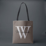 Bolsa Tote Simplesmente monogramas & nomes   seu backgr. &<br><div class="desc">O instantâneo & a ideia simplesmente mentais projetam por EDDA Fröhlich/modelos de EDDArt | para seus próprios monograma e nome. | para mais ideias e design, sentem livres escrever-me um email: contact@eddart.de ou tem um olhar aqui: www.zazzle.com/simply_ideas* | tem o divertimento e esteja feliz:-) exemplo do monograma de |: Exemplo...</div>