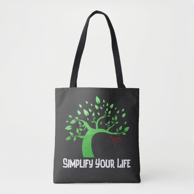 Bolsa Tote Simplifique sua vida.b (Frente)