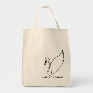 Bolsa Tote Simply Elegant Swan