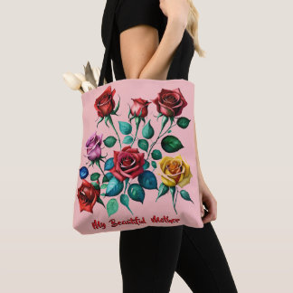 Bolsa Tote Simply Enspired "Minha Bela Mãe" Reutilizável