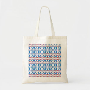 Bolsa Tote Sinais antigos letões, arte folclórica azul, verme