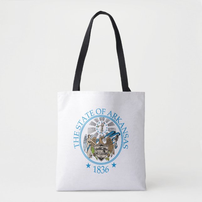 Bolsa Tote sinal de Arkansas (Frente)