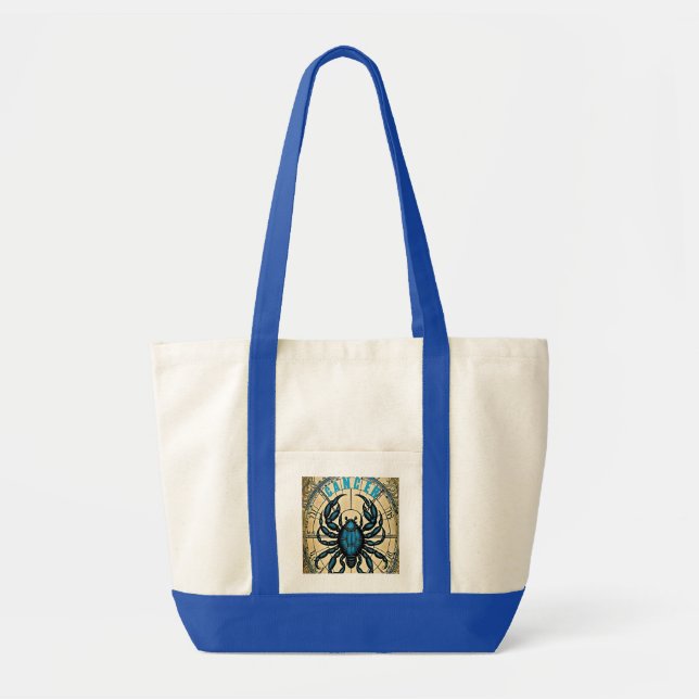 Bolsa Tote sinal de Astrologia do cancer (Frente)