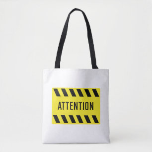 Bolsa Tote Sinal de Atenção